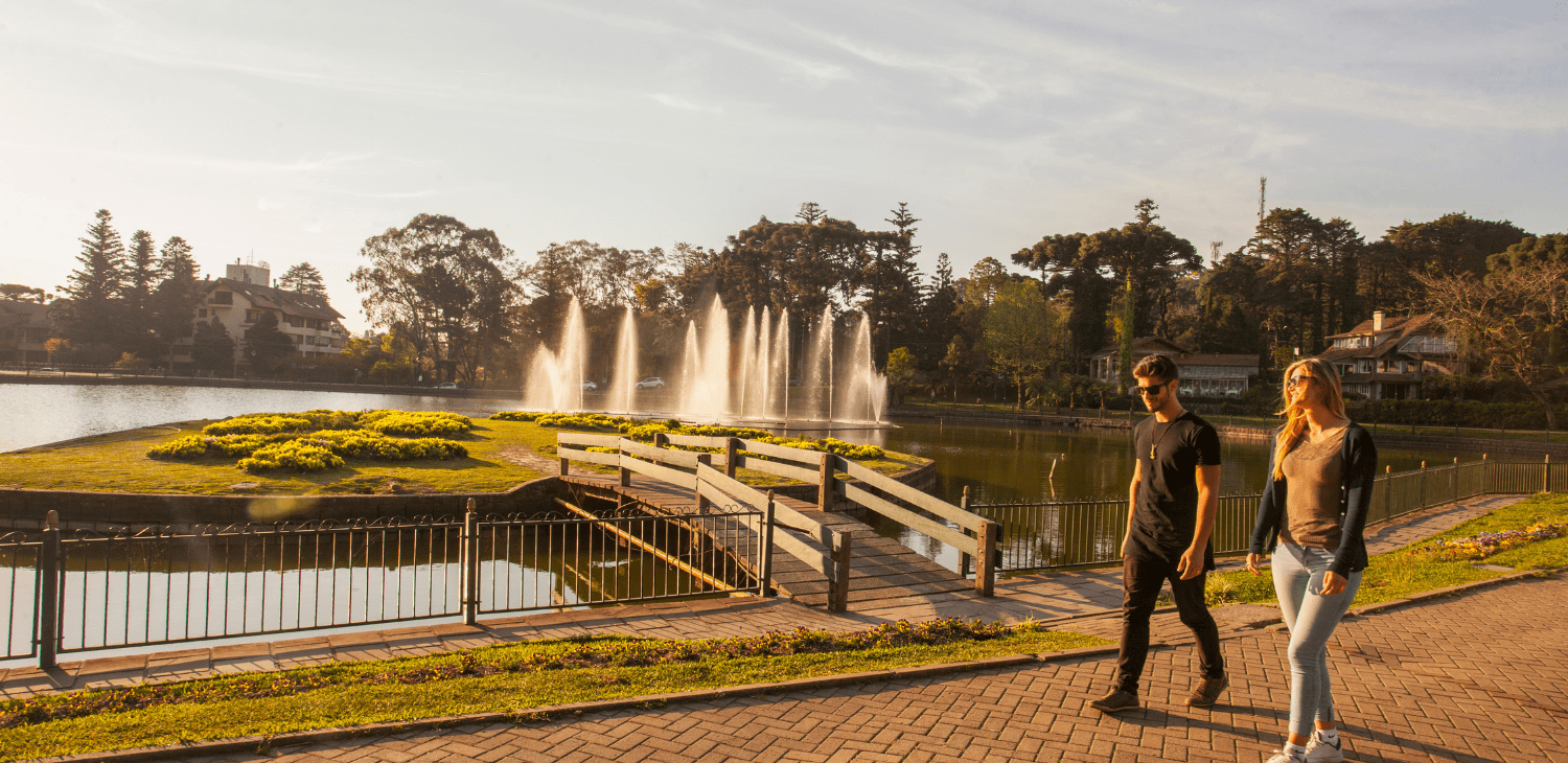 Obras de revitalização do Lago Joaquina Rita Bier