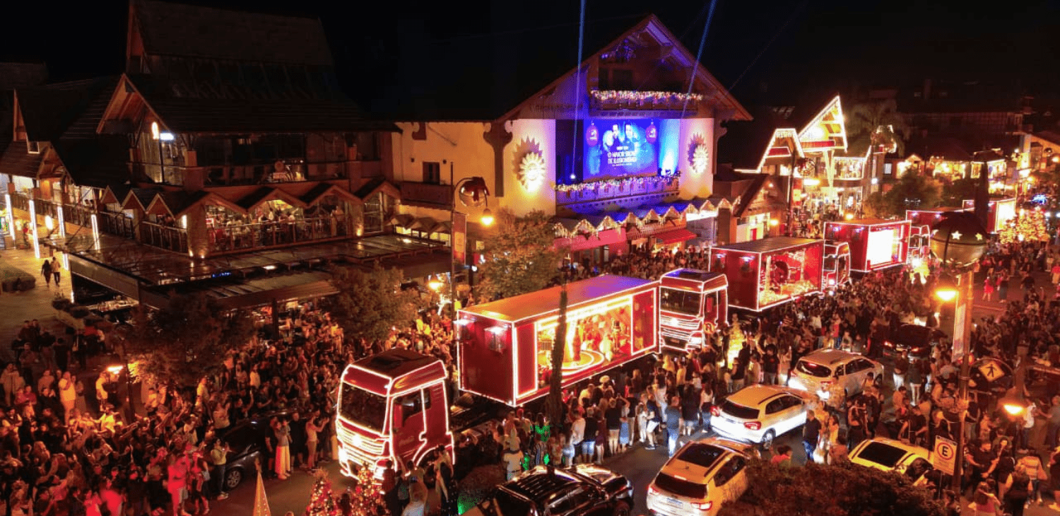 Caravana da Coca-Cola no 40° Natal Luz