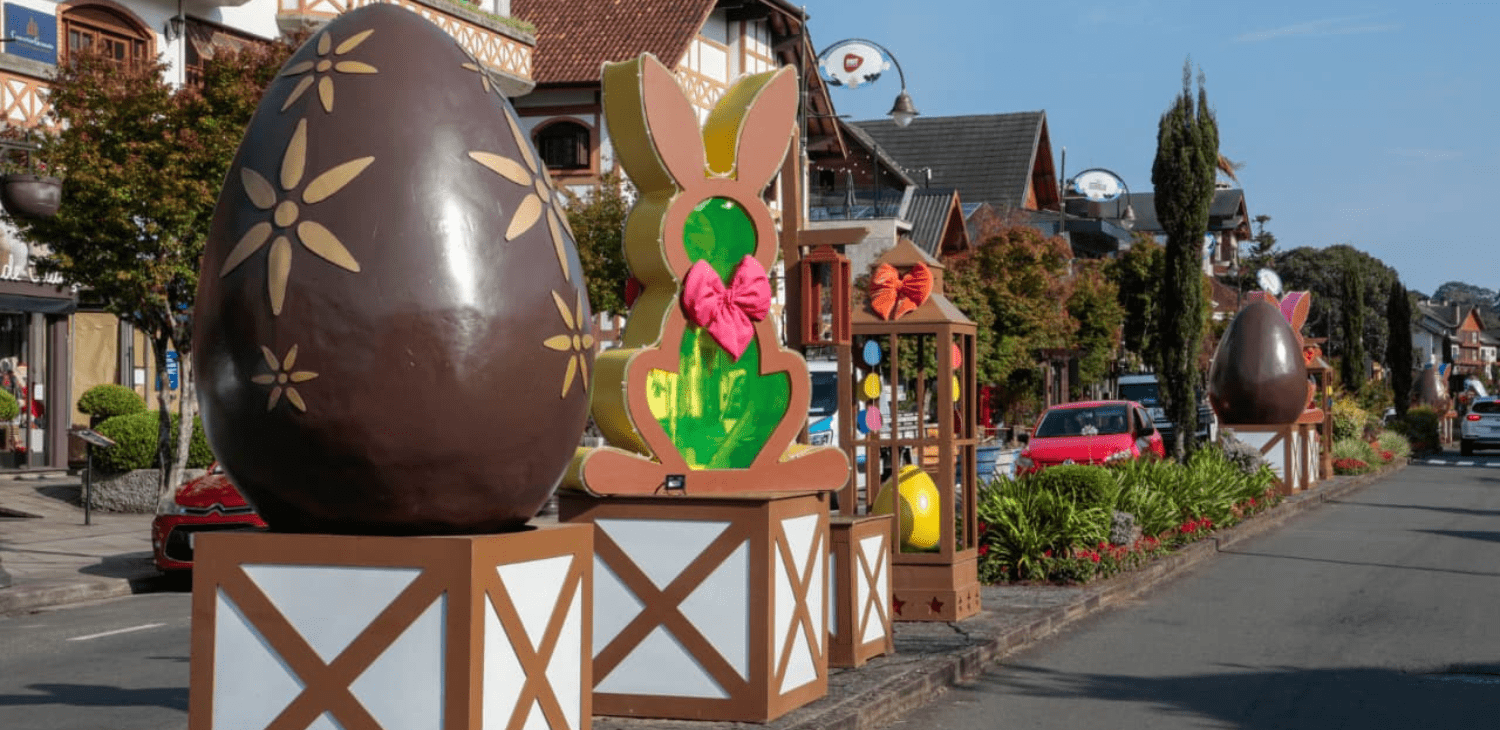 ChocoPáscoa Gramado colore a cidade